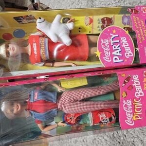 Coca Cola Party Barbie Doll - Red and White